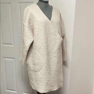 Cozy Cream Textured Coat
